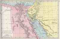 Map of Egypt 70 BC - AD 180