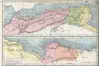 Map of North Africa 70 BC - AD 180