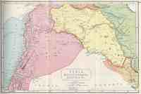 Map of Syria and Mesopotamia 70 BC - AD 180