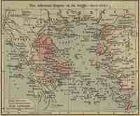 Map of Athenian Empire c. 450 BC